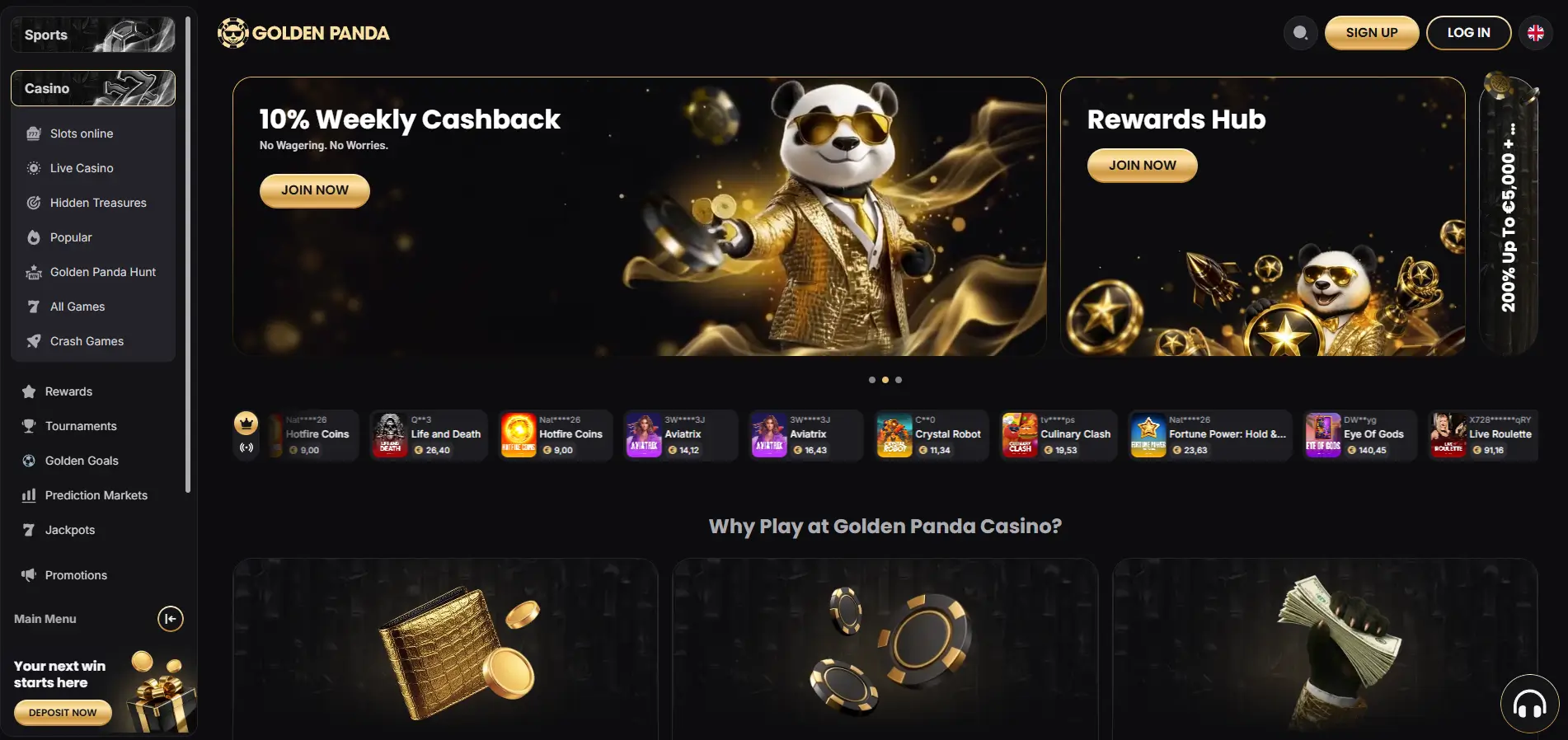 Golden Panda Casino
